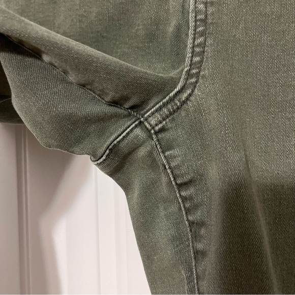 Democracy Flexellent Green Denim Jeans Size 8 - Picture 3 of 6